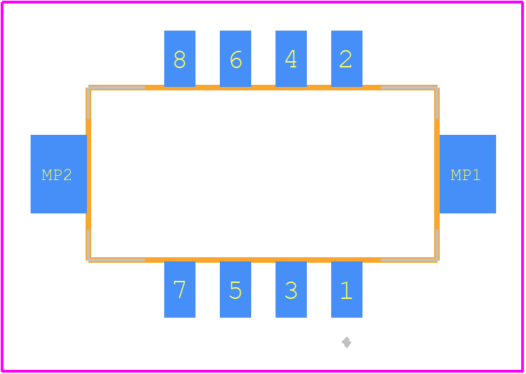 DF11C-8DP-2V(57) - Hirose PCB footprint - Other - Other - DF11C-8DP-2V(57)-1