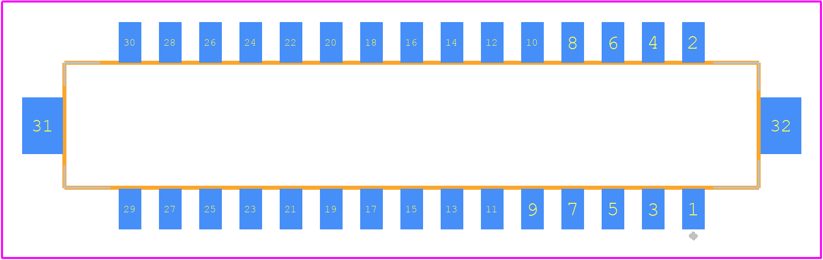 DF11CZ-30DP-2V(27) - Hirose PCB footprint - Other - Other - DF11CZ-30DP-2V(27)
