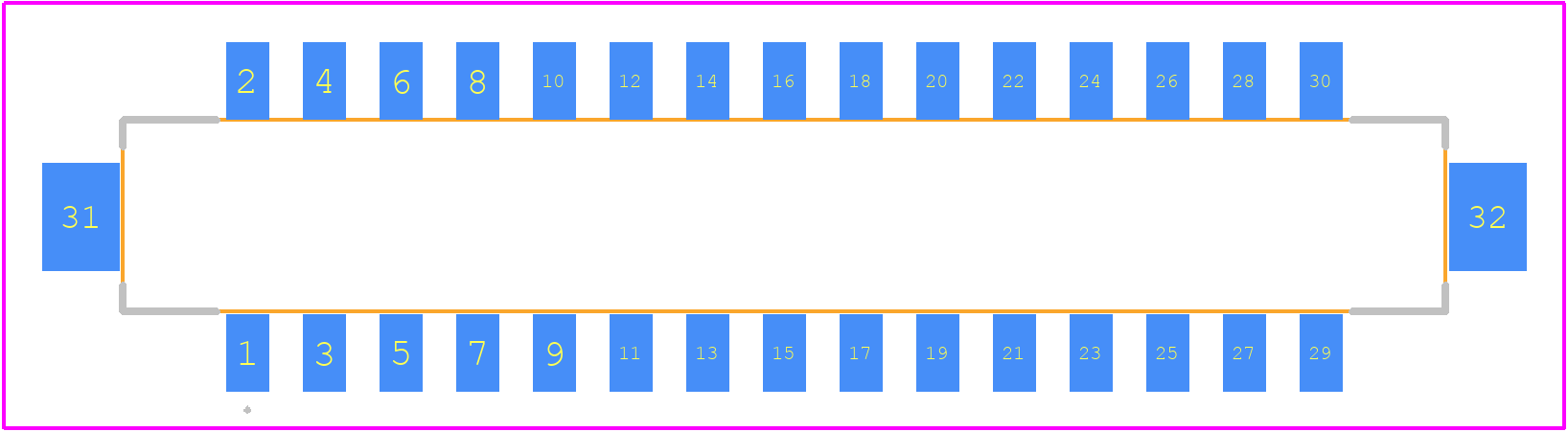 DF11CZ-30DS-2V(52) - Hirose PCB footprint - Other - Other - DF11CZ-30DS-2V(52)-1
