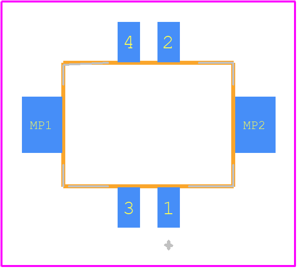 DF11CZ-4DP-2V(27) - Hirose PCB footprint - Other - Other - DF11CZ-4DP-2V(27)-2