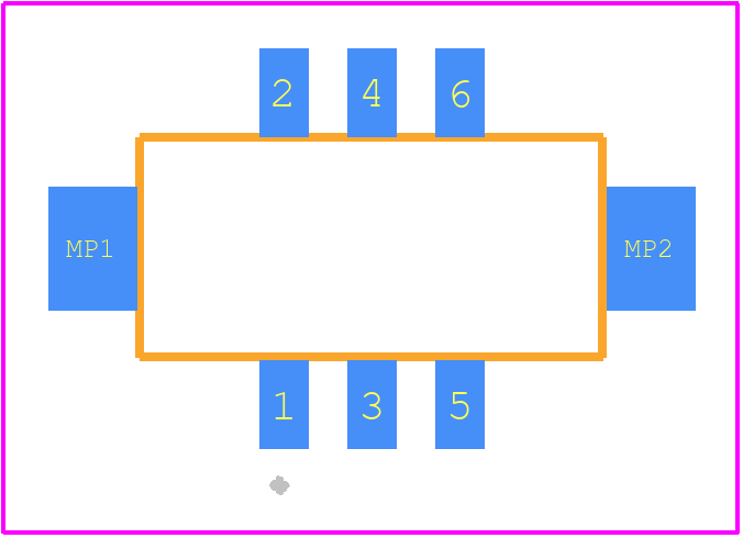 DF11CZ-6DS-2V(52) - Hirose PCB footprint - Other - Other - DF11CZ-6DS-2V(52)-3