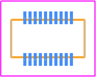 DF12C(3.0)-20DS-0.5V(81) - Hirose PCB footprint - Other - Other - DF12C(3.0)-20DS-0.5V(81)-1