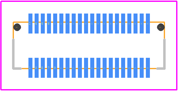 DF12D(5.0)-40DP-0.5V(81) - Hirose PCB footprint - Other - Other - DF12D(5.0)-40DP-0.5V(81)-1