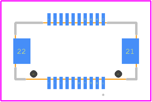 DF17(4.0)-20DS-0.5V(57) - Hirose PCB footprint - Other - Other - DF17(4.0)-20DS-0.5V(57)-1.-