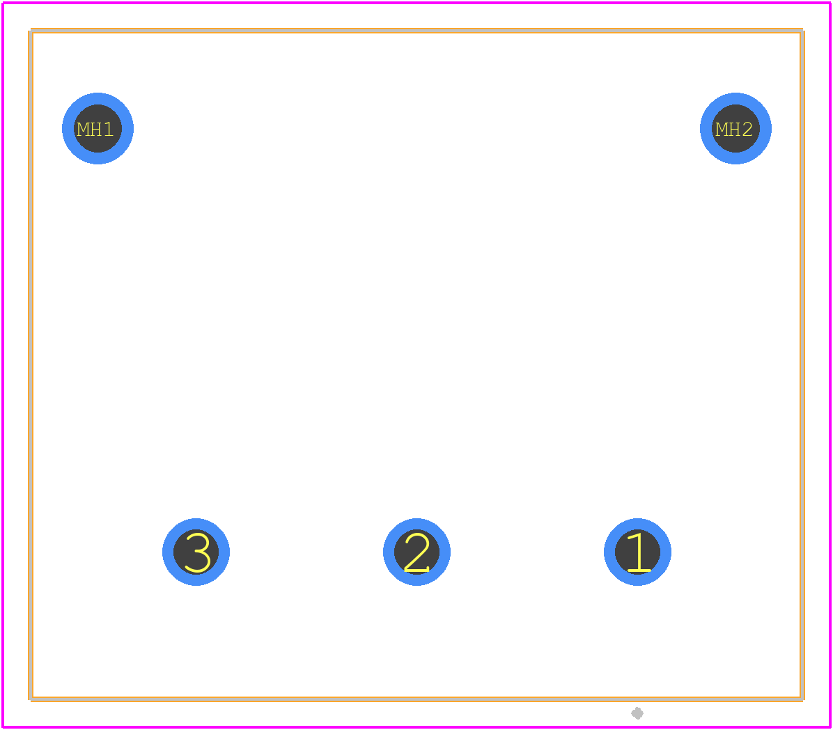 DF22R-3P-7.92DS(05) - Hirose PCB footprint - Other - Other - DF22R-3P-7.92DS(05)-2