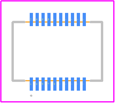 DF23C-20DS-0.5V(51) - Hirose PCB footprint - Other - Other - DF23C-20DS-0.5V(51)-1