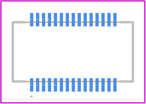 DF23C-30DS-0.5V(51) - Hirose PCB footprint - Other - Other - DF23C-30DS-0.5V(51)-1