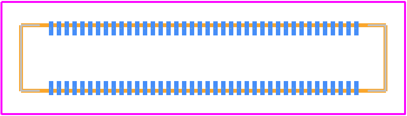 DF40HC(4.0)-80DS-0.4V(58) - Hirose PCB footprint - Other - Other - DF40HC(4.0)-80DS-0.4V(58)-3