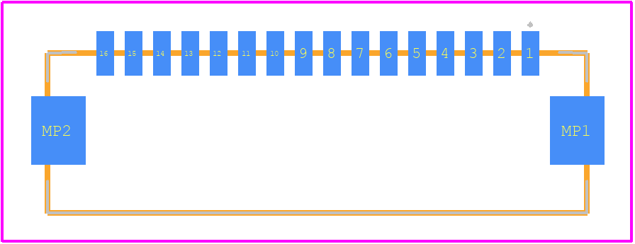 DF50A-16P-1V(51) - Hirose PCB footprint - Other - Other - DF50A-16P-1V(51)-2