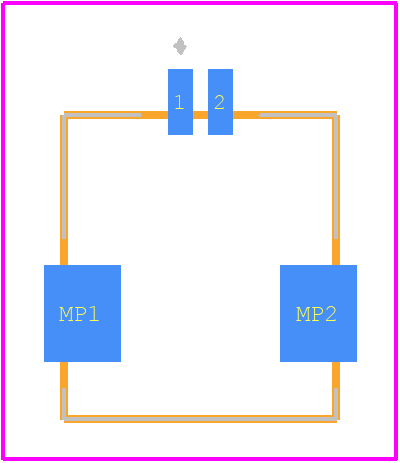 DF50A-2P-1H(51) - Hirose PCB footprint - Other - Other - DF50A-2P-1H(51)-1