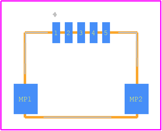DF50A-5P-1H(51) - Hirose PCB footprint - Other - Other - DF50A-5P-1H(51)-3