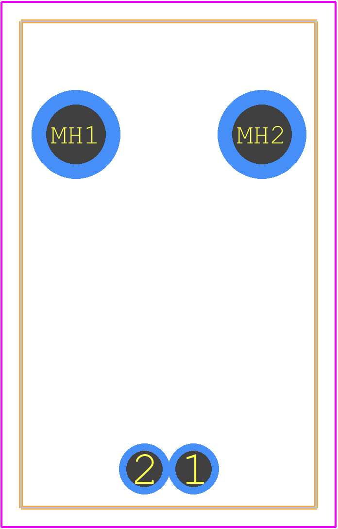 DF60-1P-10.16DS(26) - Hirose PCB footprint - Other - Other - DF60-1P-10.16DS(26)-1