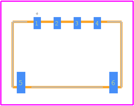 DF65-4P-1.7V(21) - Hirose PCB footprint - Other - Other - DF65-4P-1.7V(21)