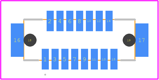 DF9-15P-1V(32) - Hirose PCB footprint - Other - Other - DF9-15P-1V(32)-4