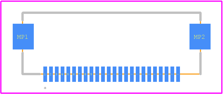 FH12-24S-0.5SV(55) - Hirose PCB footprint - Other - Other - FH12-24S-0.5SV(55)-4