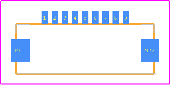 FH12-9S-1SH(55) - Hirose PCB footprint - Other - Other - FH12-9S-1SH(55)-2