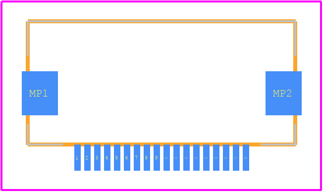FH12A-18S-0.5SH(55) - Hirose PCB footprint - Other - Other - FH12A-18S-0.5SH(55)-2