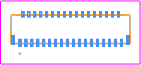 FH26W-35S-0.3SHW(99) - Hirose PCB footprint - Other - Other - FH26W-35S-0.3SHW(99)-1