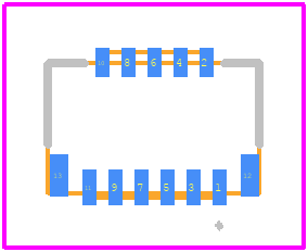 FH35W-11S-0.3SHW(99) - Hirose PCB footprint - Other - Other - FH35W-11S-0.3SHW(99)-1