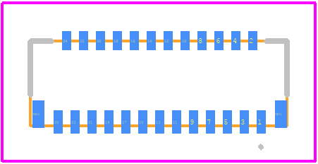 FH35W-25S-0.3SHW(99) - Hirose PCB footprint - Other - Other - FH35W-25S-0.3SHW(99)-1
