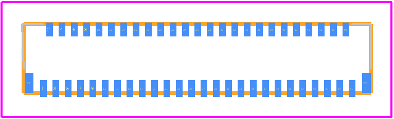 FH35W-51S-0.3SHW(99) - Hirose PCB footprint - Other - Other - FH35W-51S-0.3SHW(99)-1