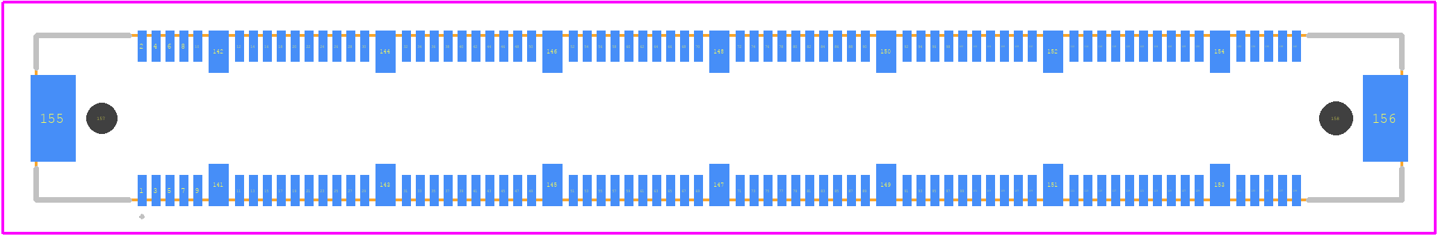 FX10A-140P/14-SV1(71) - Hirose PCB footprint - Other - Other - FX10A-140P/14-SV1(71)-1