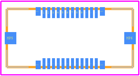 FX12B-24P-0.4SV - Hirose PCB footprint - Other - Other - FX12B-24P-0.4SV-1