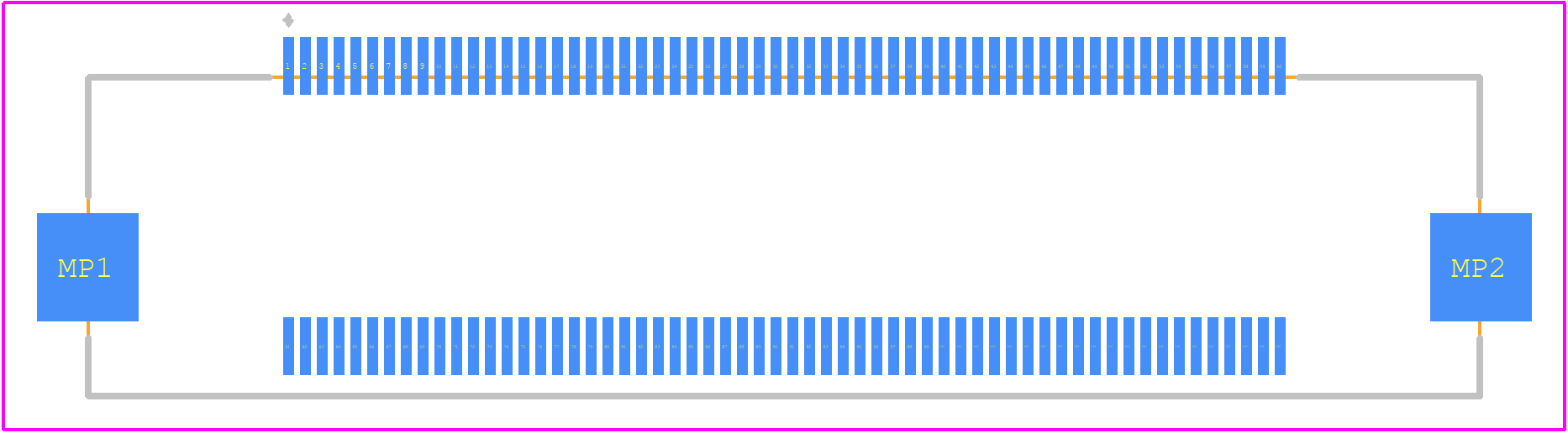 FX20-120S-0.5SH - Hirose PCB footprint - Other - Other - FX20-120S-0.5SH-1