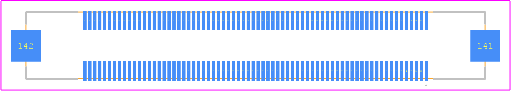 FX20-140S-0.5SV - Hirose PCB footprint - Other - Other - FX20-140S-0.5SV-1