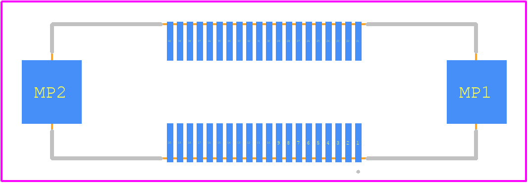 FX20-40S-0.5SV10 - Hirose PCB footprint - Other - Other - FX20-40S-0.5SV10-1