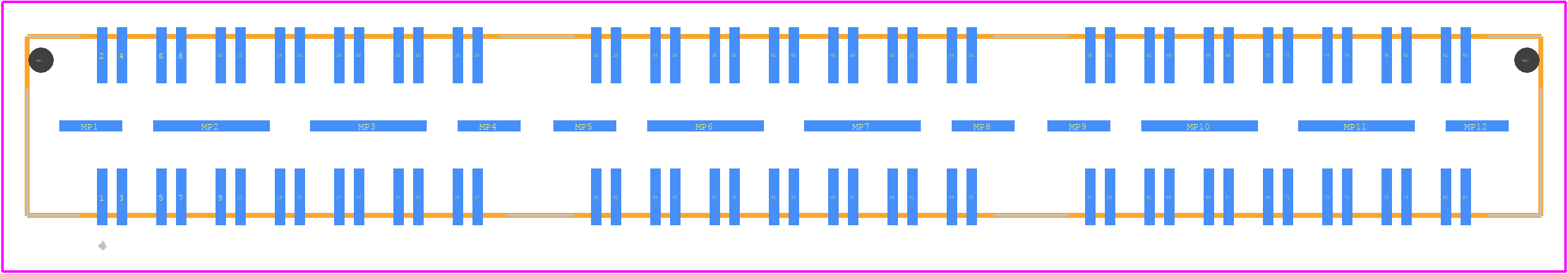 QSE-042-01-L-D-DP-A - SAMTEC PCB footprint - Other - Other - QSE-042-01-L-D-DP-A-3