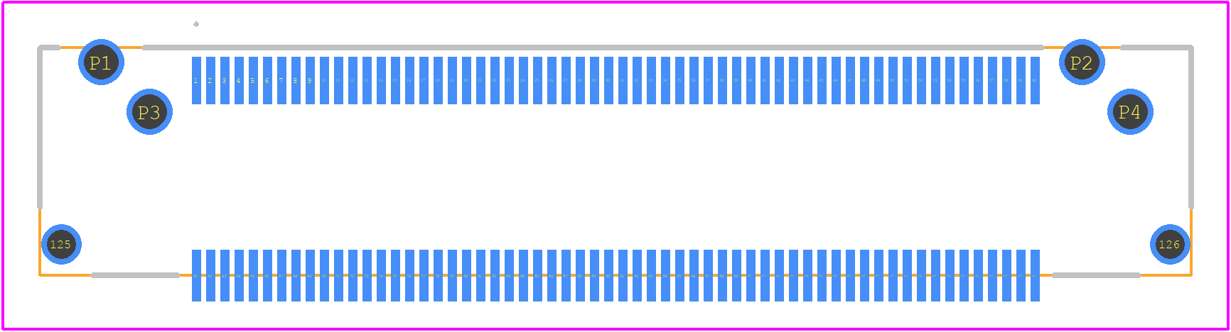 FX23-120S-0.5SH - Hirose PCB footprint - Other - Other - FX23-120S-0.5SH-5