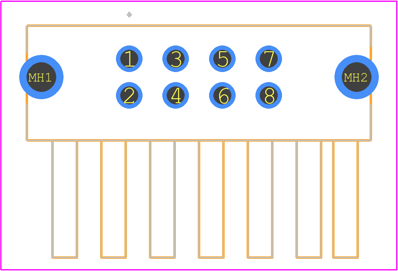 FX30B-4P-3.81DS - Hirose PCB footprint - Other - Other - FX30B-4P-3.81DS-3