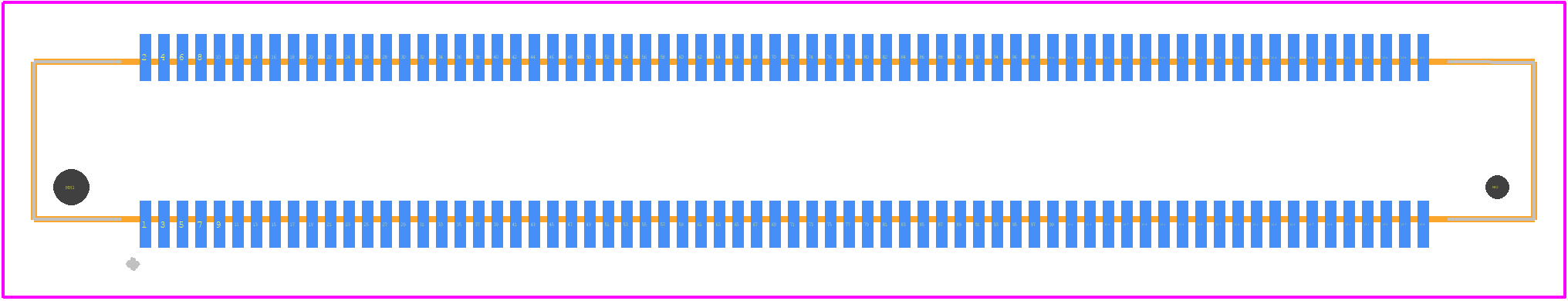 FX8-140P-SV(91) - Hirose PCB footprint - Other - Other - FX8-140P-SV(91)-3