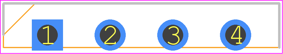GBU8A - onsemi PCB footprint - Transistor Outline, Vertical - Transistor Outline, Vertical - GBU_4L_1