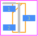 MMBTA14 - onsemi PCB footprint - SOT23 (3-Pin) - SOT23 (3-Pin) - MMBTA14_11