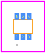 BC857BV-7 - Diodes Incorporated PCB footprint - Other - Other - SOT-563
