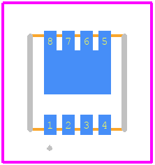 DMN3010LFG-7 - Diodes Incorporated PCB footprint - Other - Other - POWERDI®3333-8