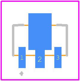 FCX495TA - Diodes Incorporated PCB footprint - Other - Other - FCX495QTA-2