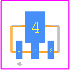 ZXTR2012Z-13 - Diodes Incorporated PCB footprint - Other - Other - SOT89[H=1.6mm]
