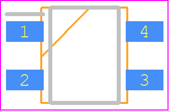 RMB2S - Taiwan Semiconductor PCB footprint - Small Outline Packages - Small Outline Packages - TO-269AA (MBS)
