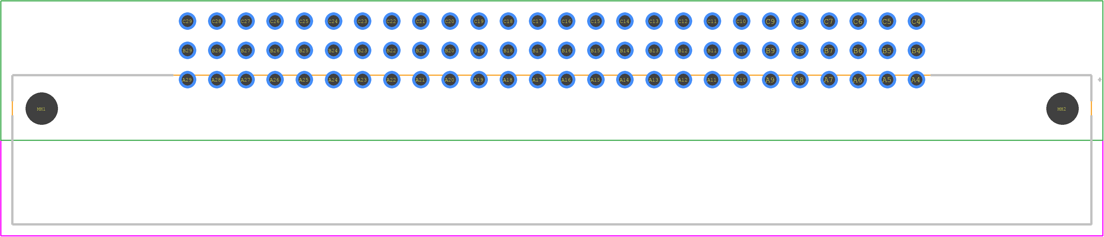 09033786901 - HARTING PCB footprint - Other - Other - 09033786901-30