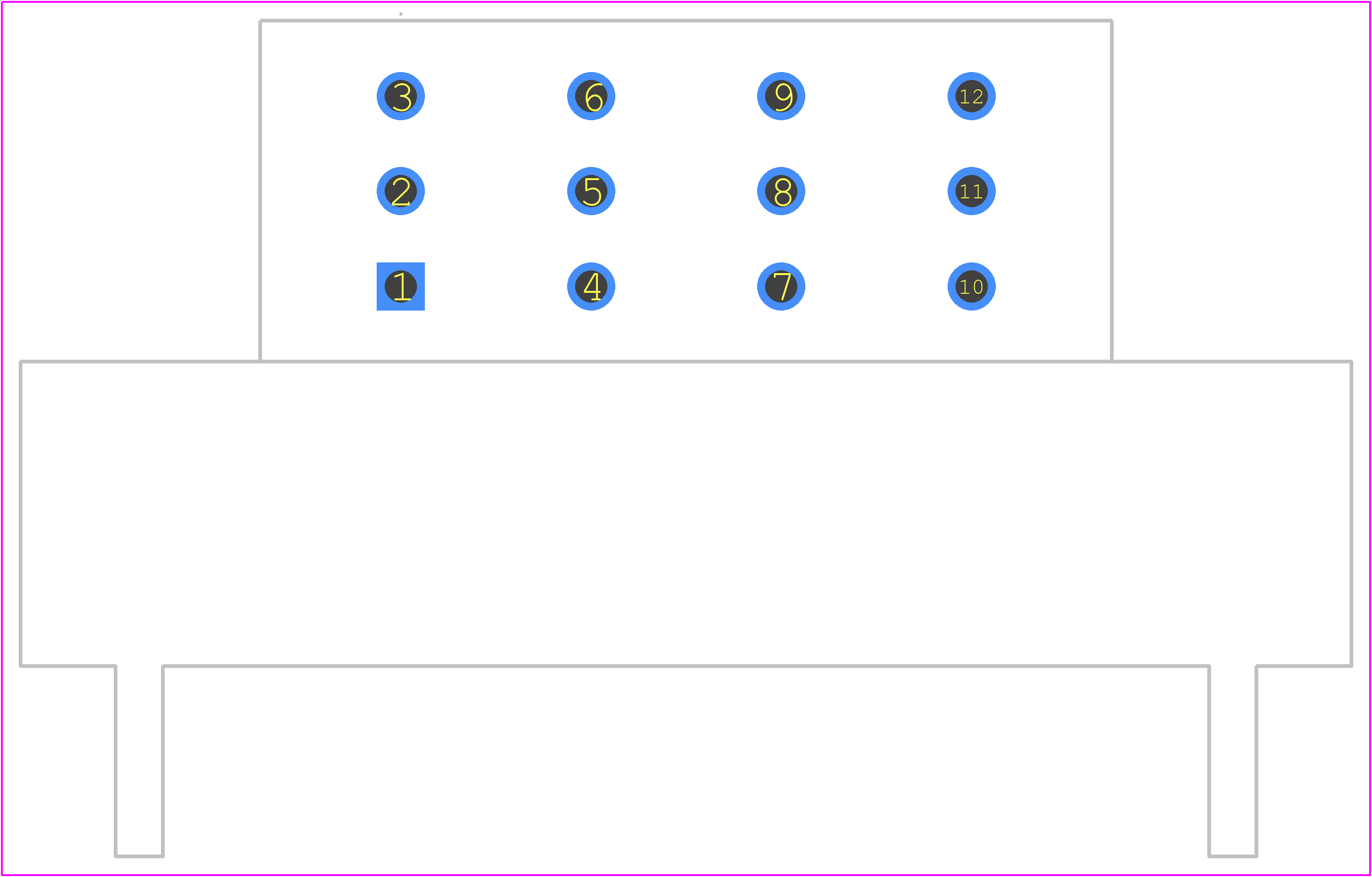 1701715 - Phoenix Contact PCB footprint - Other - Other - 1701715-4