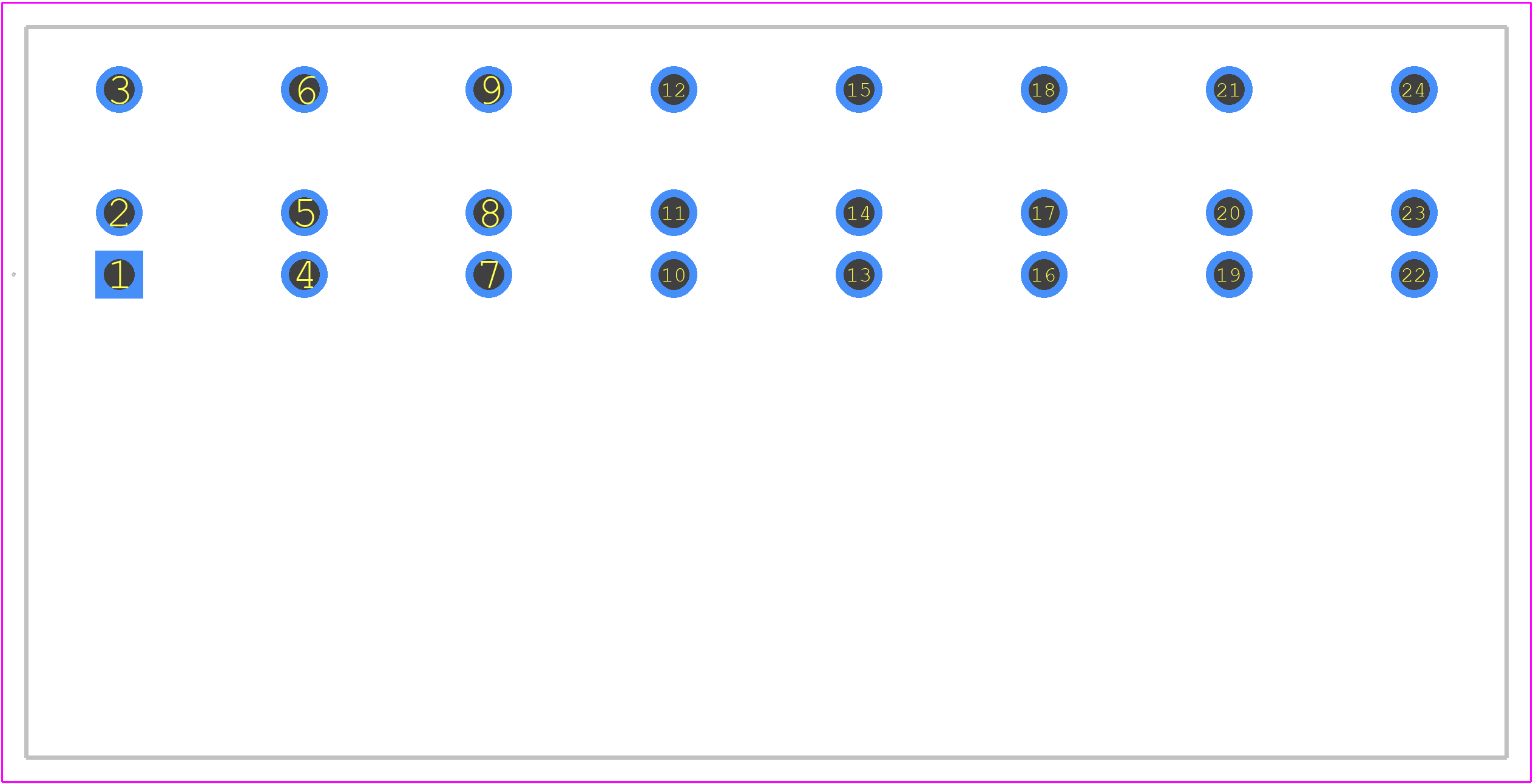 1708446 - Phoenix Contact PCB footprint - Other - Other - 1708446-1