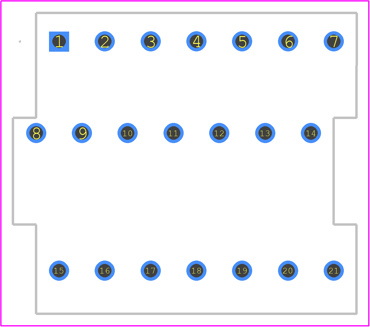 1727780 - Phoenix Contact PCB footprint - Other - Other - 1727780-2