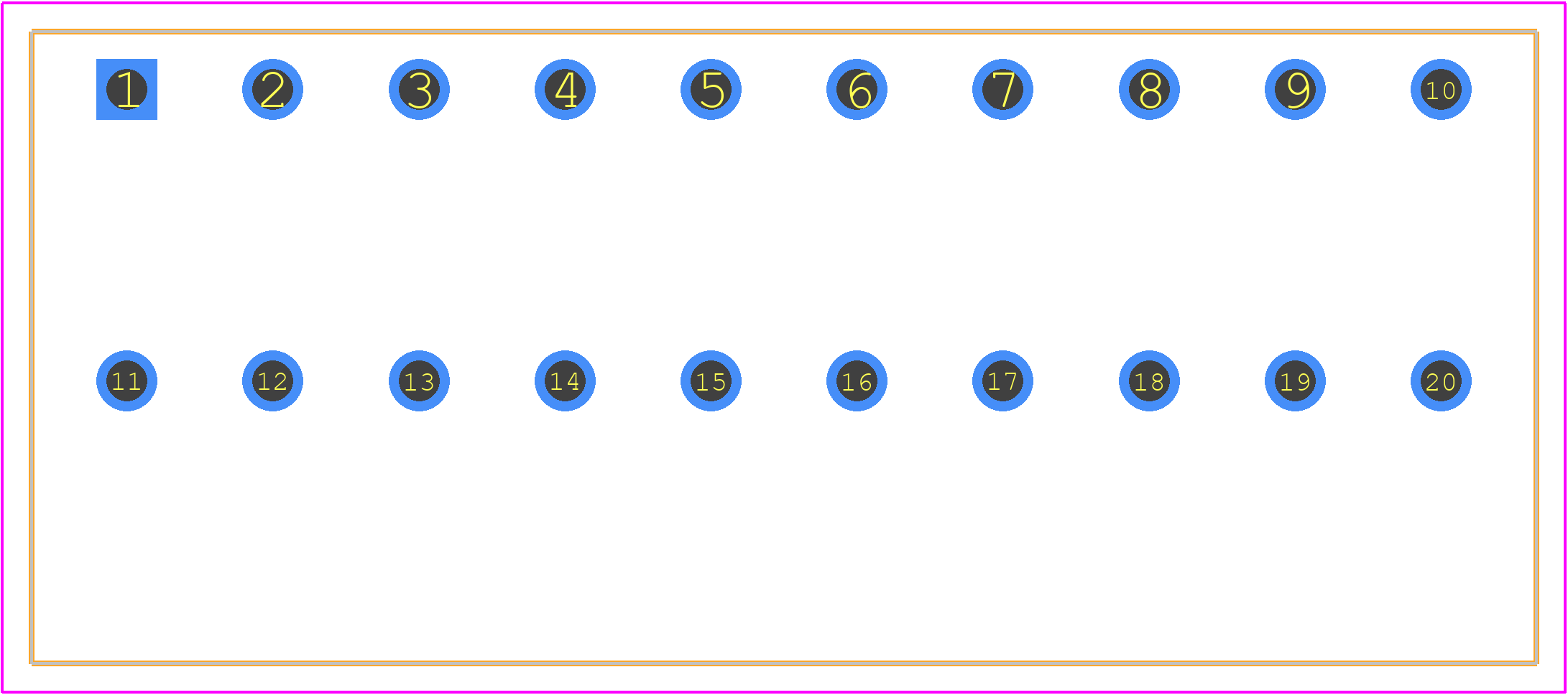 1762457 - Phoenix Contact PCB footprint - Other - Other - 1762457-1