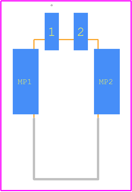 1815125 - Phoenix Contact PCB footprint - Other - Other - 1815125-2