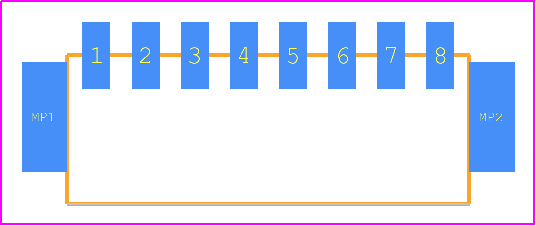 1821054 - Phoenix Contact PCB footprint - Other - Other - 1821054-5