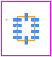 MP5030DGQH-P - Monolithic Power Systems (MPS) PCB footprint - Other - Other - MP5030DGQH-P-4