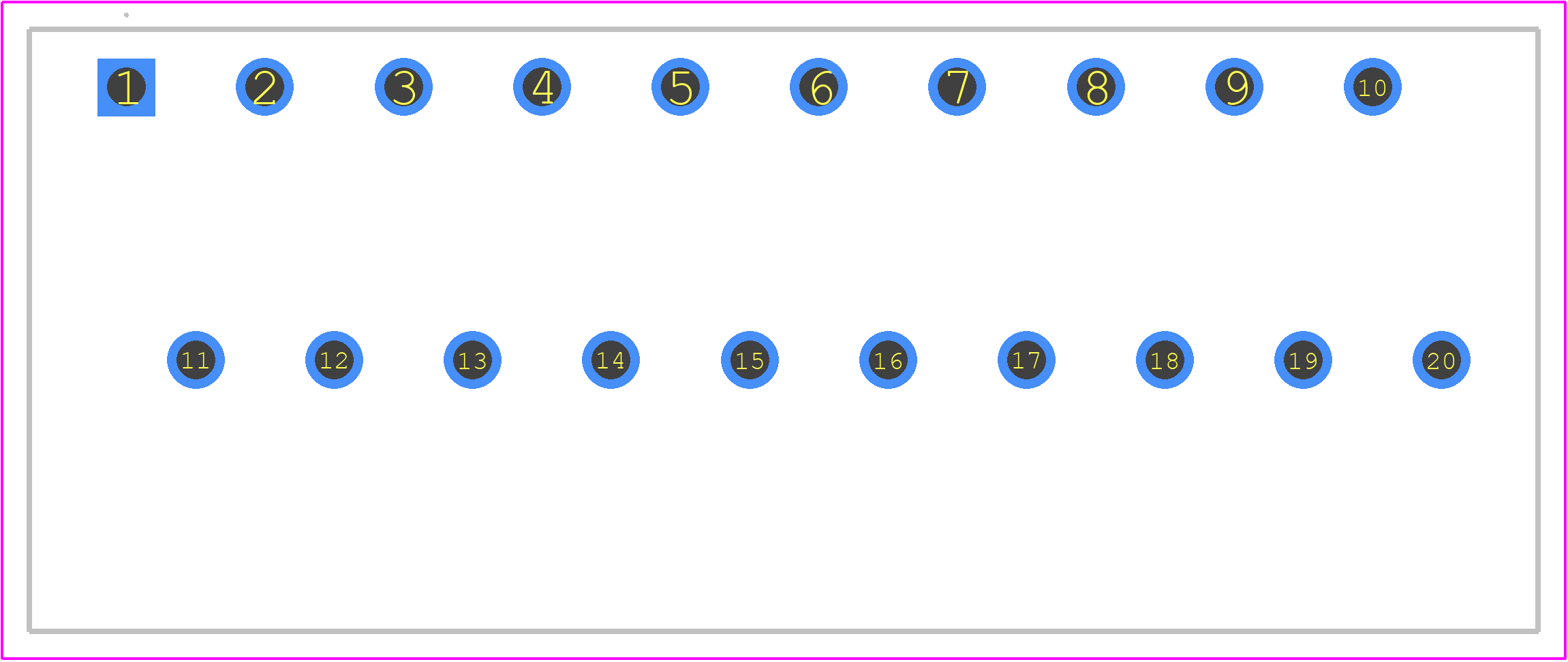 1842144 - Phoenix Contact PCB footprint - Other - Other - 1842144